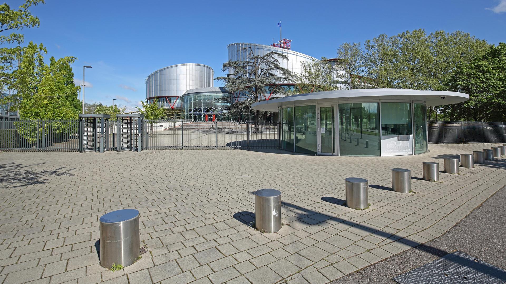 Das Gebäude des Europäischen Gerichtshofs für Menschenrechte (EGMR) in Strasbourg